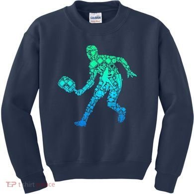 Pickleball Player Kids Sweatshirt