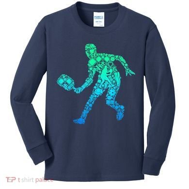 Pickleball Player Kids Long Sleeve Shirt