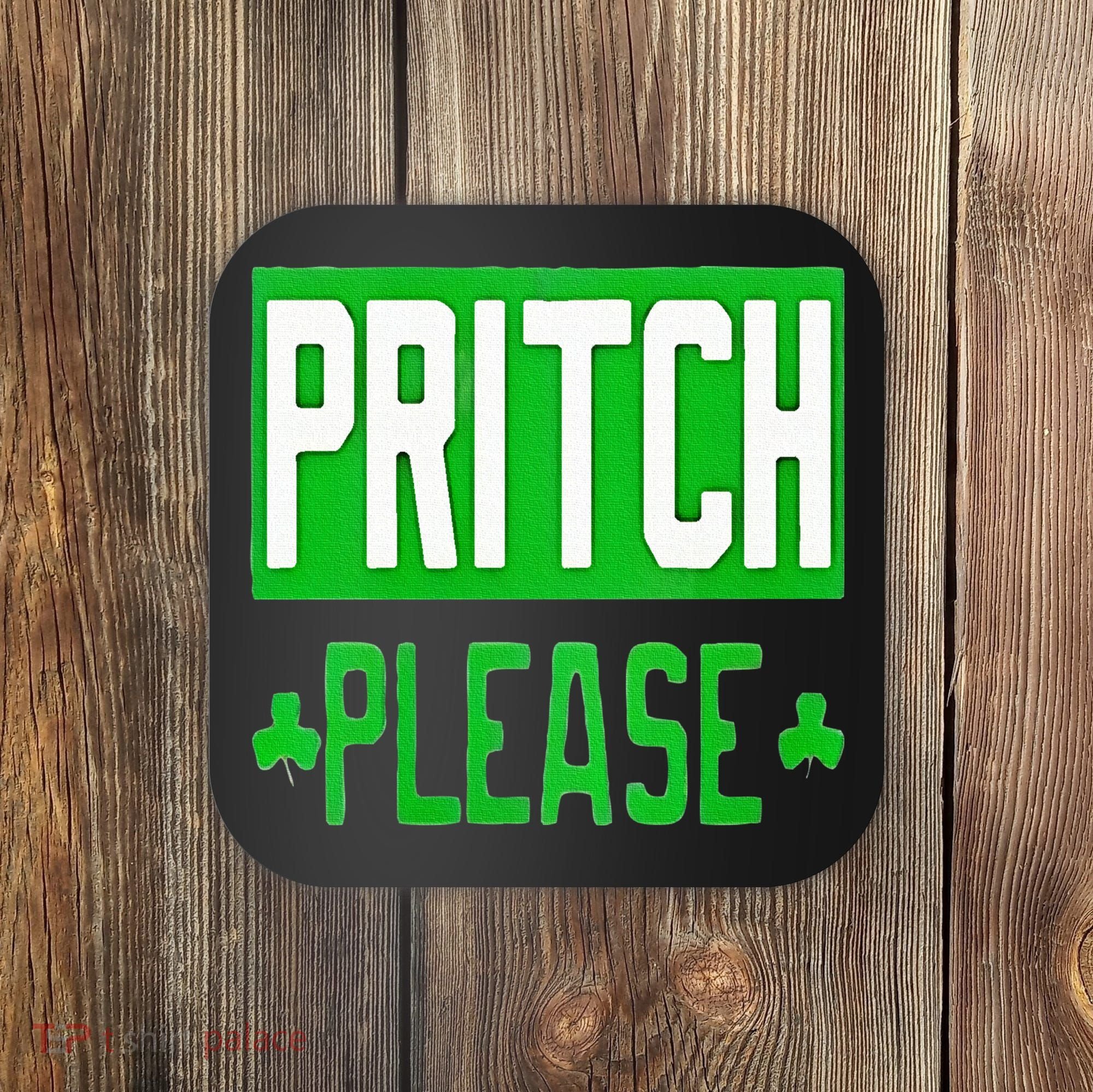 Pritch Please Coaster