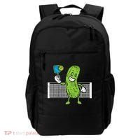 Pickle Playing Pickleball Funny Paddleball Gift Backpack thumb 0