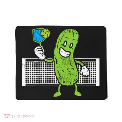 Pickle Playing Pickleball Funny Paddleball Gift Mousepad