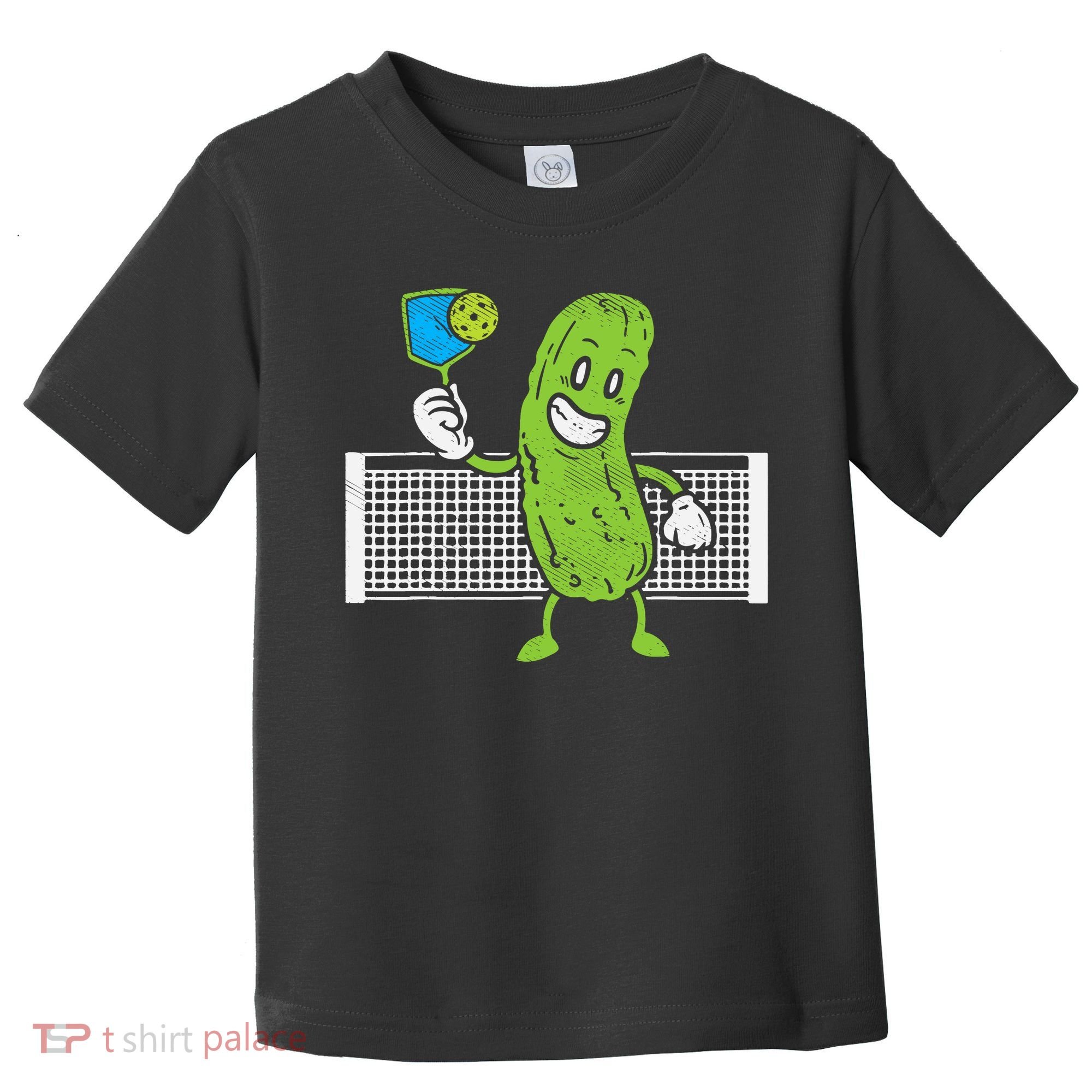 Pickle Playing Pickleball Funny Paddleball Gift Toddler T-Shirt