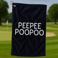 PEEPEE POOPOO PEE PEE POO POO Golf Towel thumb 1