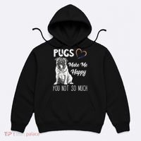 Pug Preference Hoodie thumb 0