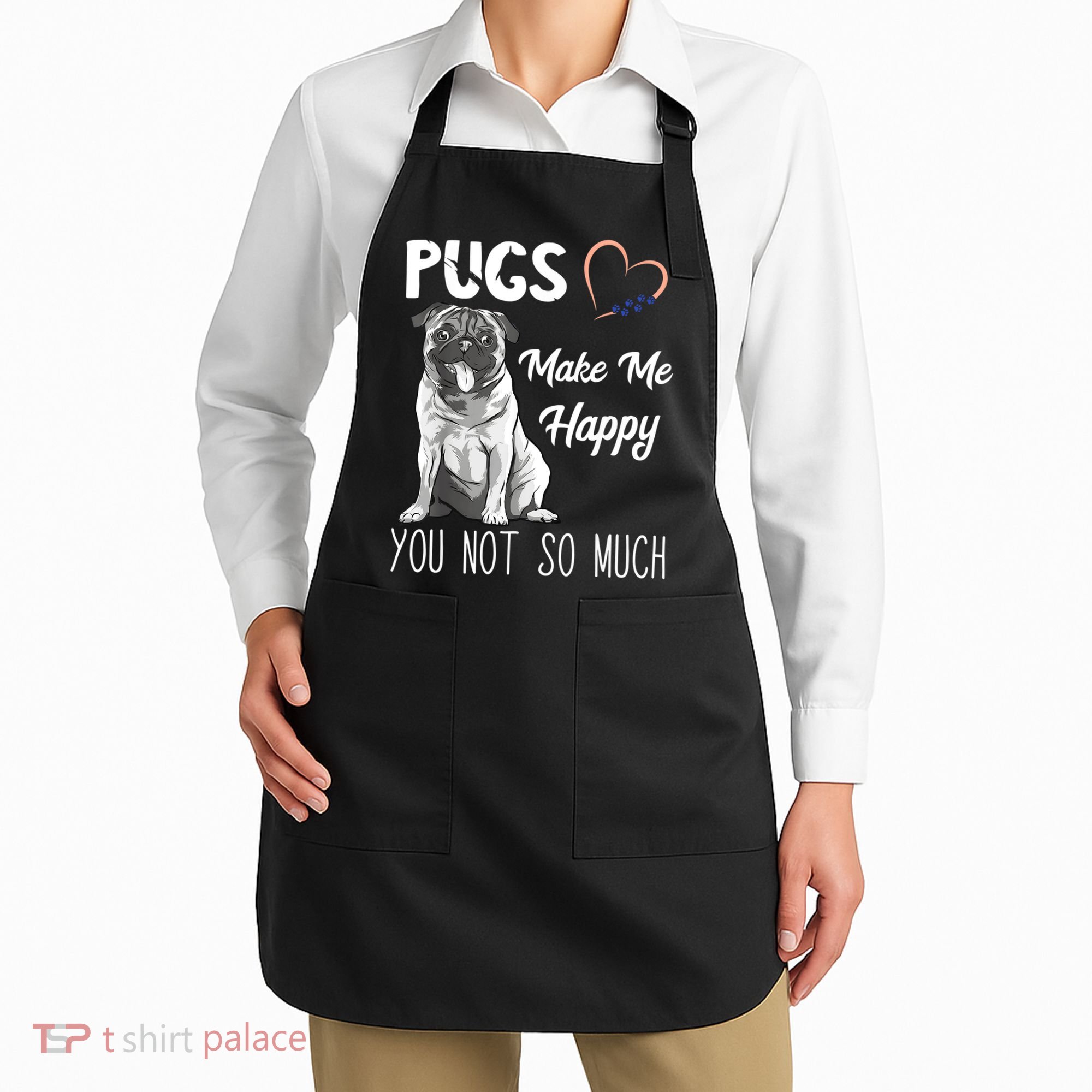 Pug Preference Apron