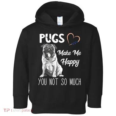 Pug Preference Toddler Hoodie