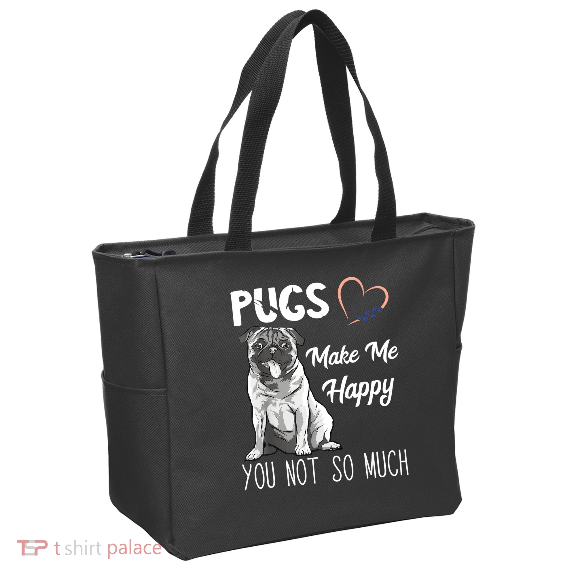 Pug Preference Tote Bag