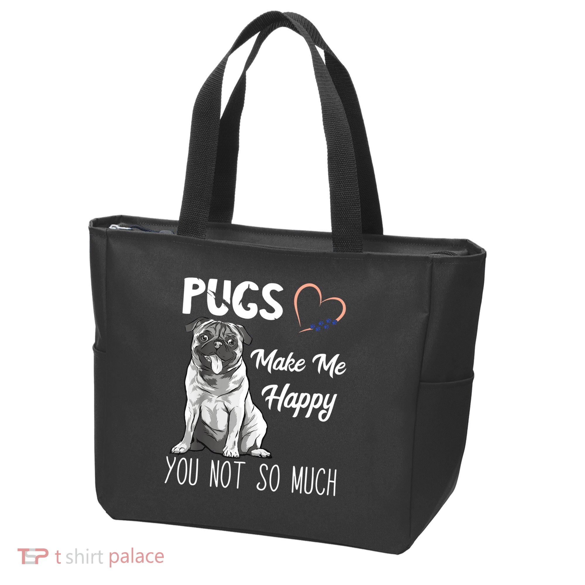 Pug Preference Tote Bag