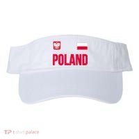 Poland Polska Polish Flag Souvenir Gift Soccer Jersey Visor thumb 0