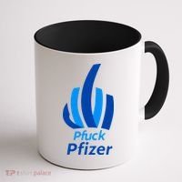 Pfuck Pfizer Coffee Mug thumb 1