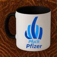 Pfuck Pfizer Coffee Mug thumb 2