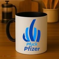 Pfuck Pfizer Coffee Mug thumb 4