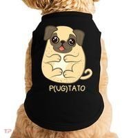 Pugtato Pug Potato Dog Lover TShirt Gift Doggie Tank thumb 0
