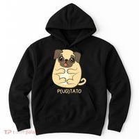 Pugtato Pug Potato Dog Lover TShirt Gift Hoodie thumb 0