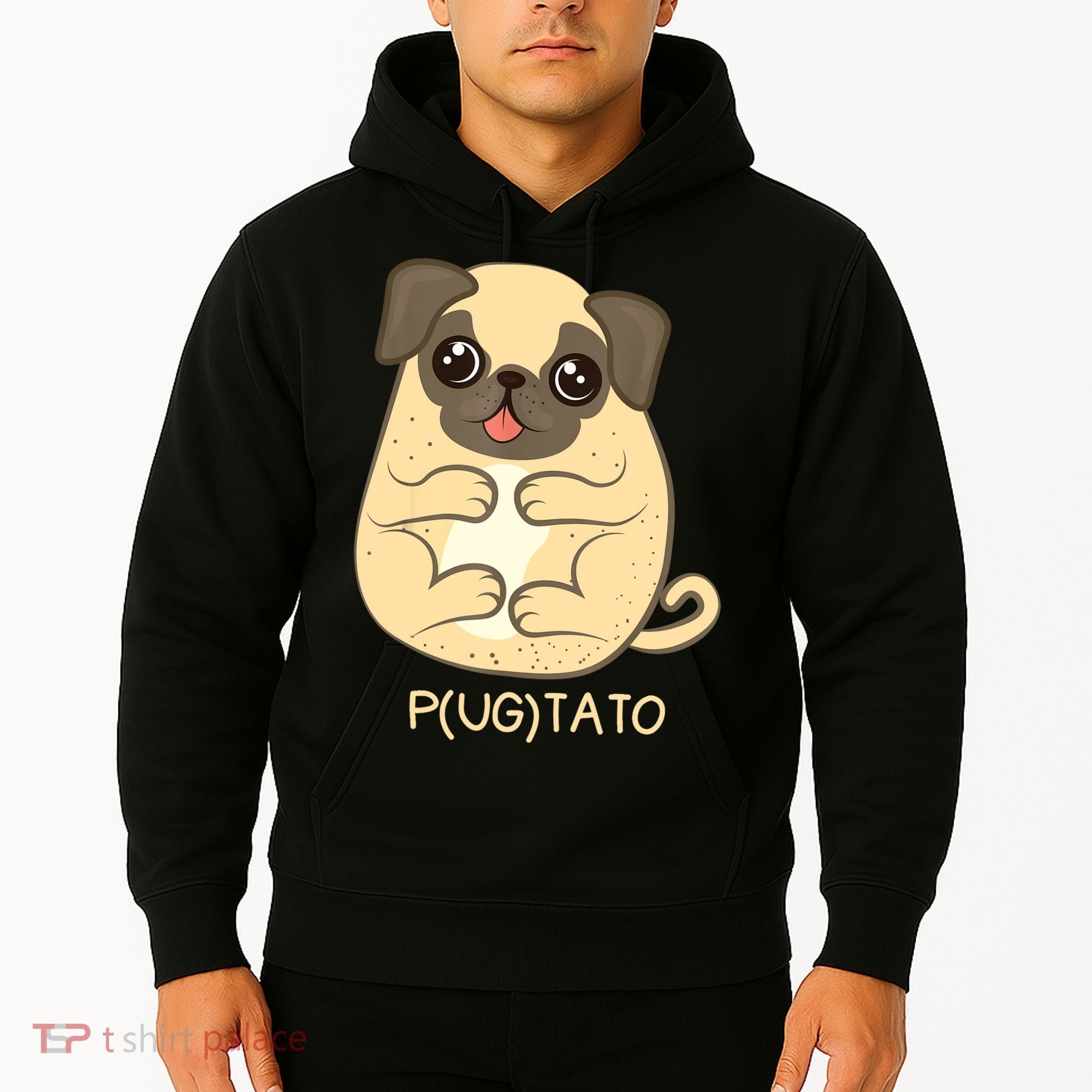 Pugtato Pug Potato Dog Lover TShirt Gift Hoodie