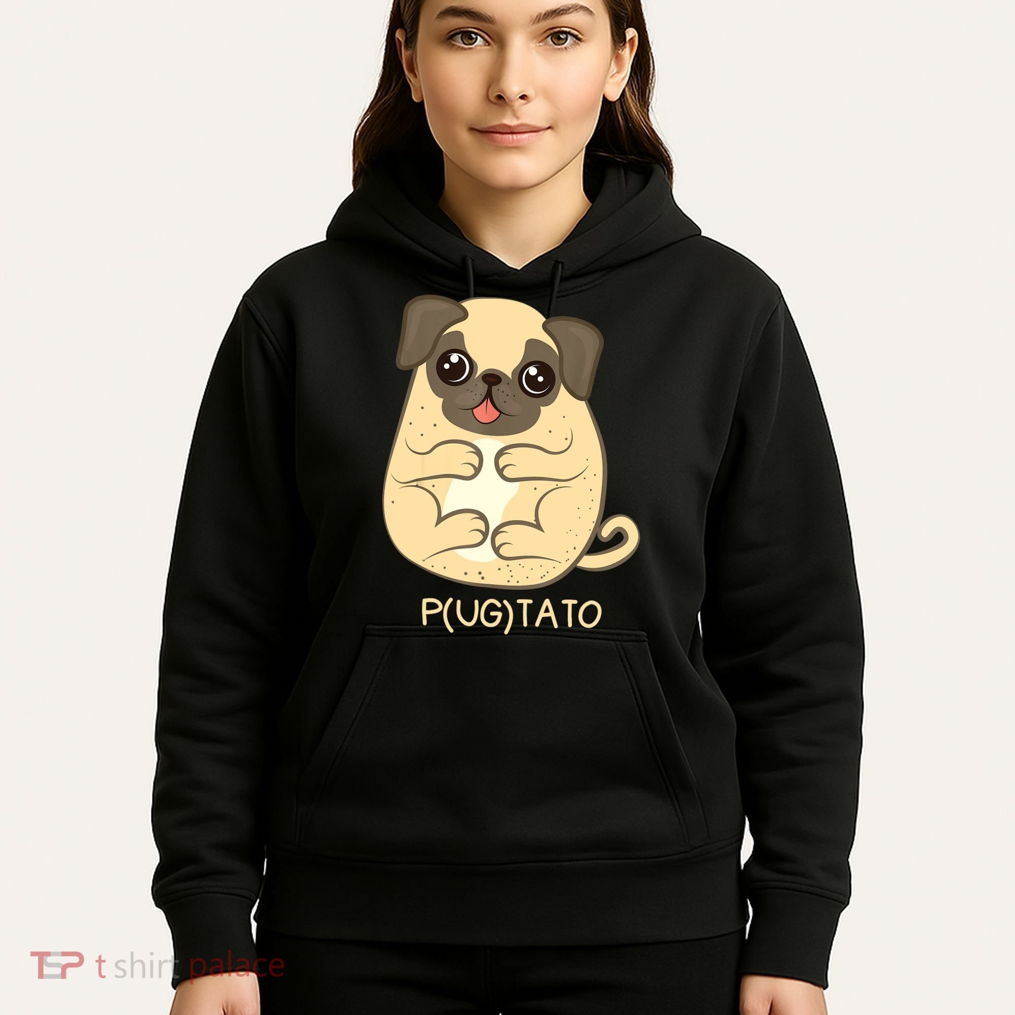 Pugtato Pug Potato Dog Lover TShirt Gift Hoodie