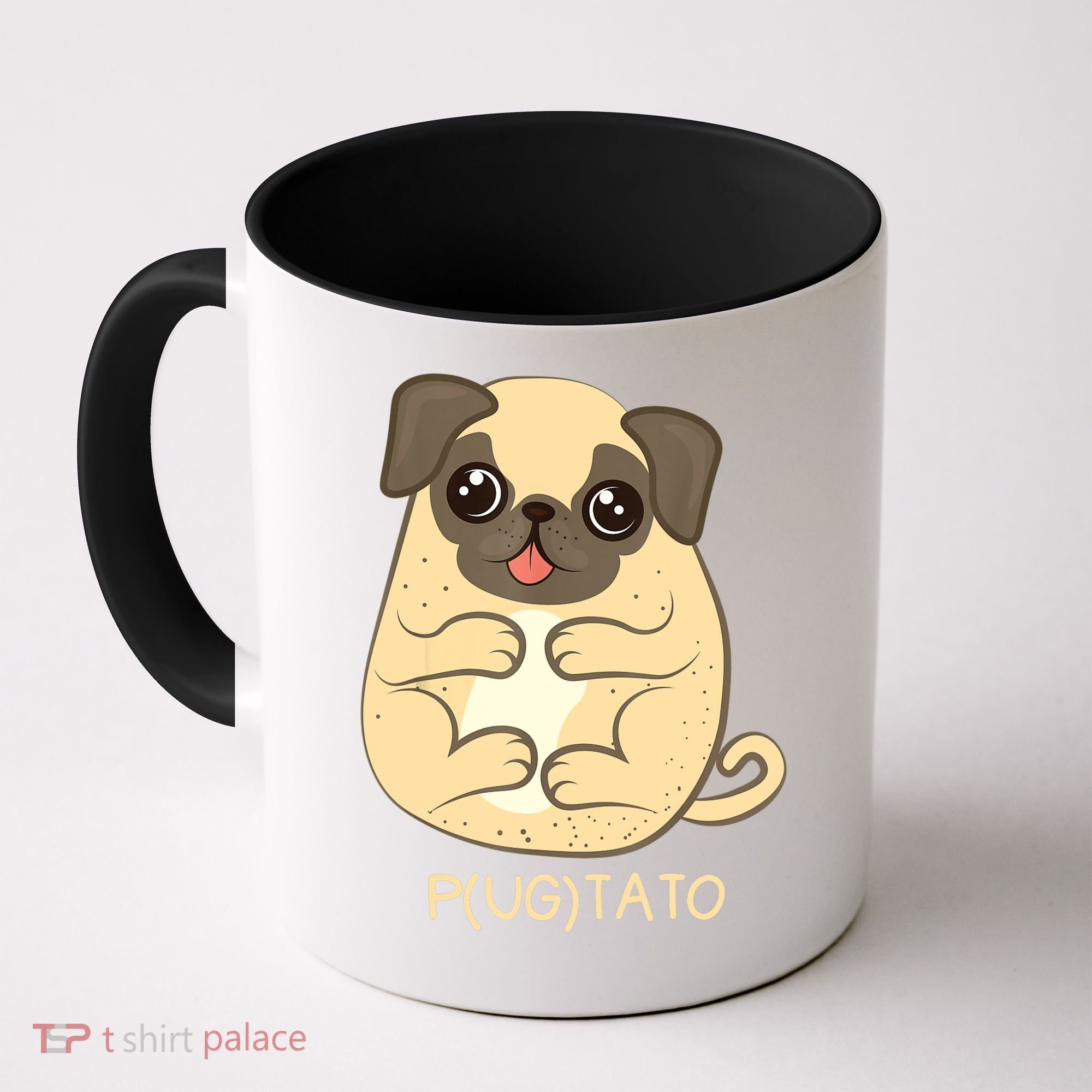 Pugtato Pug Potato Dog Lover TShirt Gift Coffee Mug