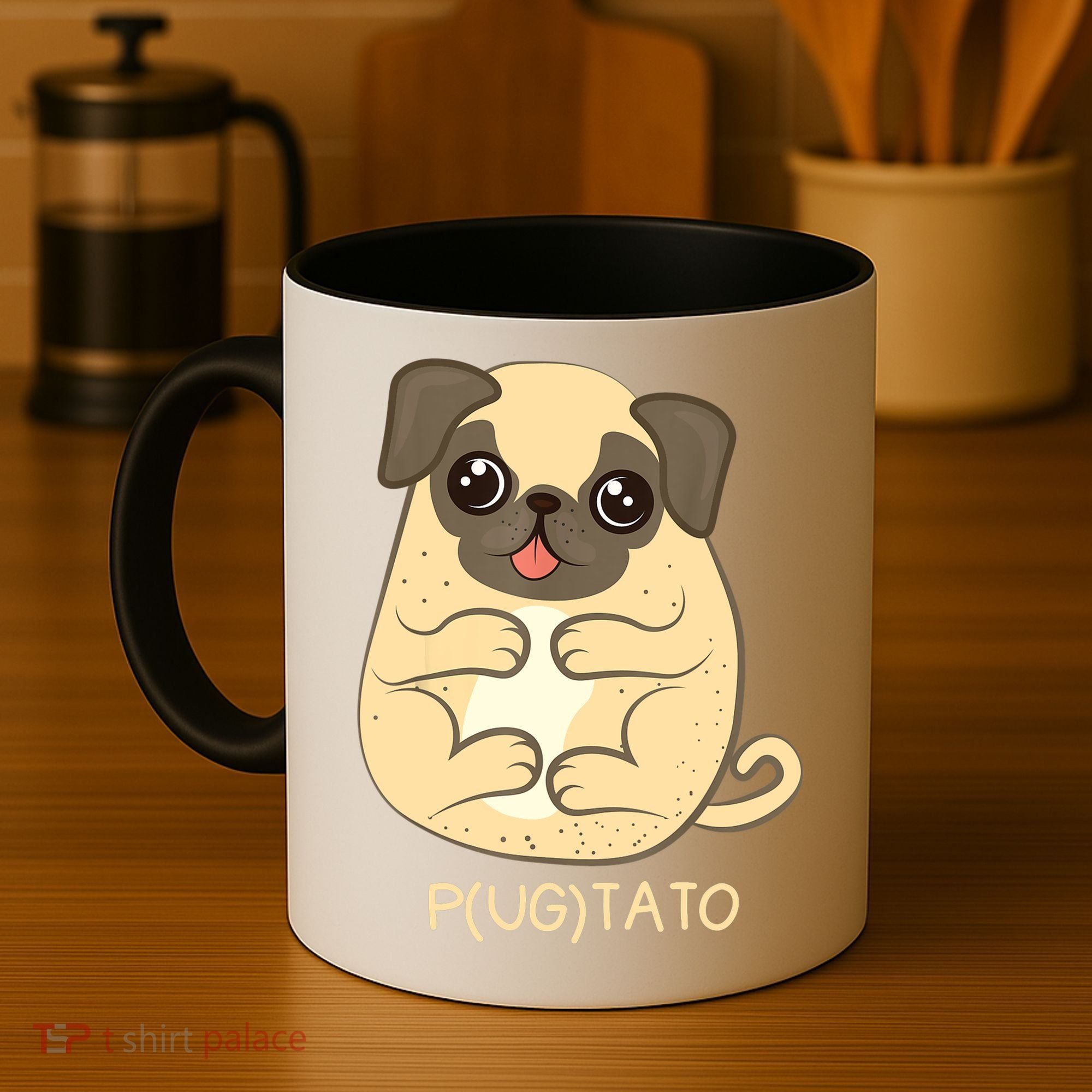 Pugtato Pug Potato Dog Lover TShirt Gift Coffee Mug