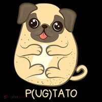 Pugtato Pug Potato Dog Lover TShirt Gift Coffee Mug thumb 5