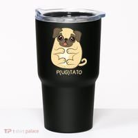 Pugtato Pug Potato Dog Lover TShirt Gift Tumbler thumb 0