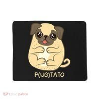 Pugtato Pug Potato Dog Lover TShirt Gift Mousepad thumb 0