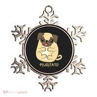 Pugtato Pug Potato Dog Lover TShirt Gift Ornament thumb 0
