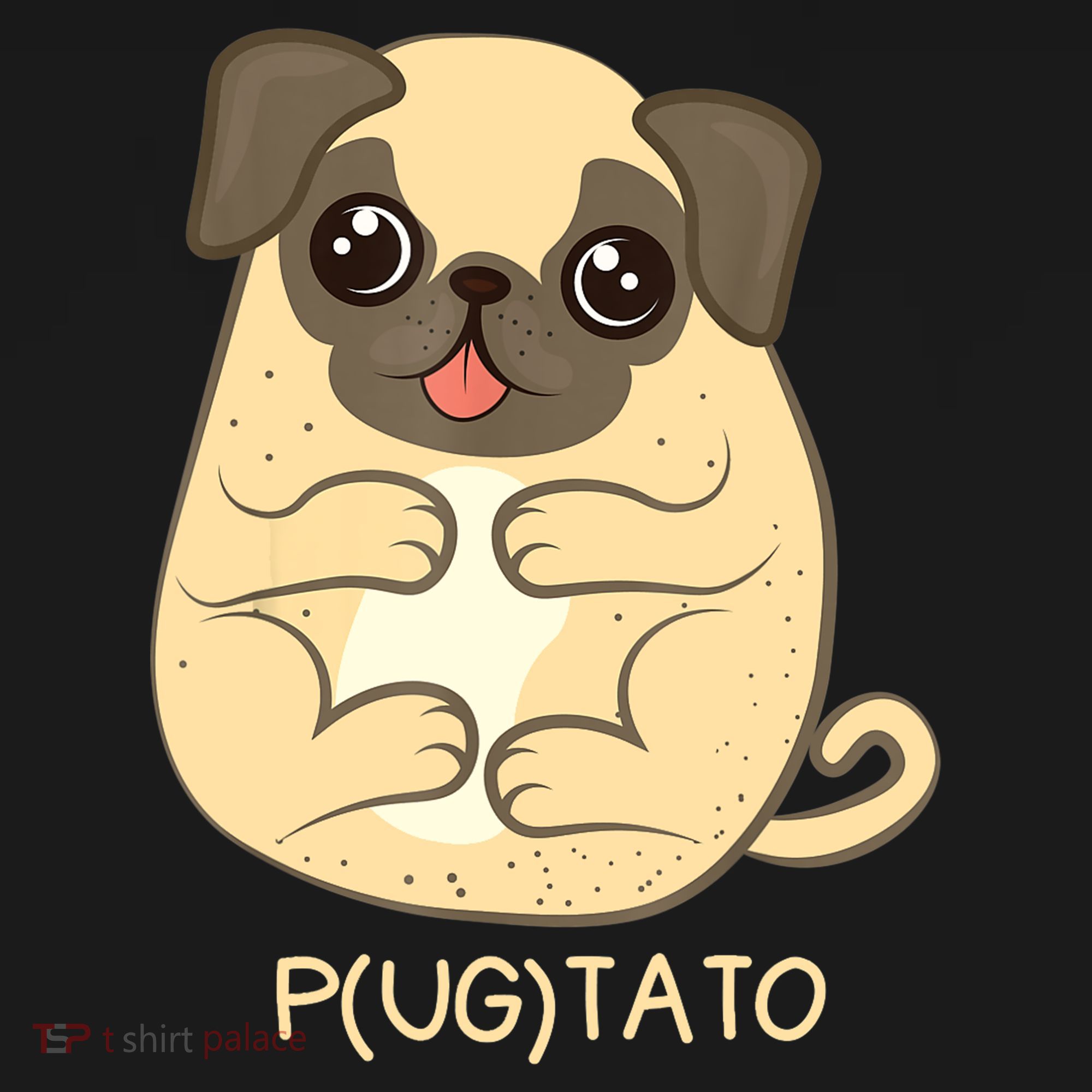 Pugtato Pug Potato Dog Lover TShirt Gift Women's Tank Top