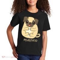 Pugtato Pug Potato Dog Lover TShirt Gift Kids T-Shirt thumb 2