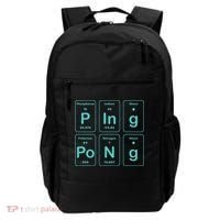 Ping Pong Periodic Table Funny Backpack thumb 0