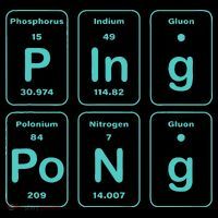 Ping Pong Periodic Table Funny Women's Tank Top thumb 5