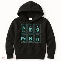 Ping Pong Periodic Table Funny Kids Hoodie thumb 0
