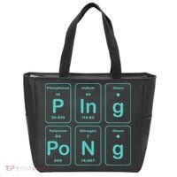 Ping Pong Periodic Table Funny Tote Bag thumb 0