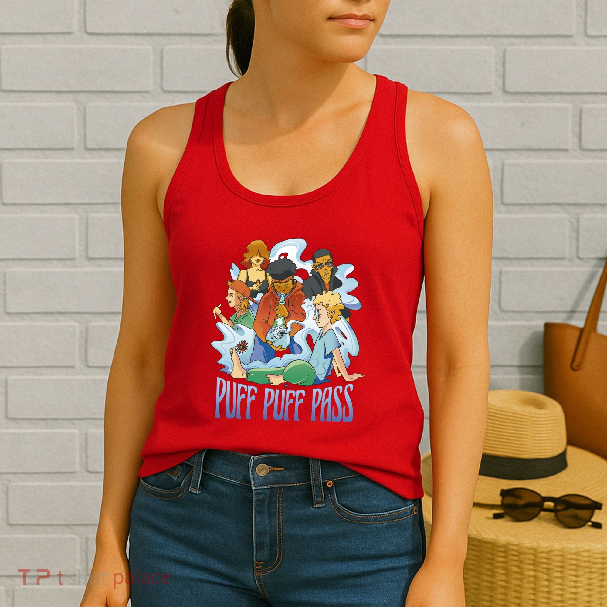 Puff Puff Pass Women's Tank Top