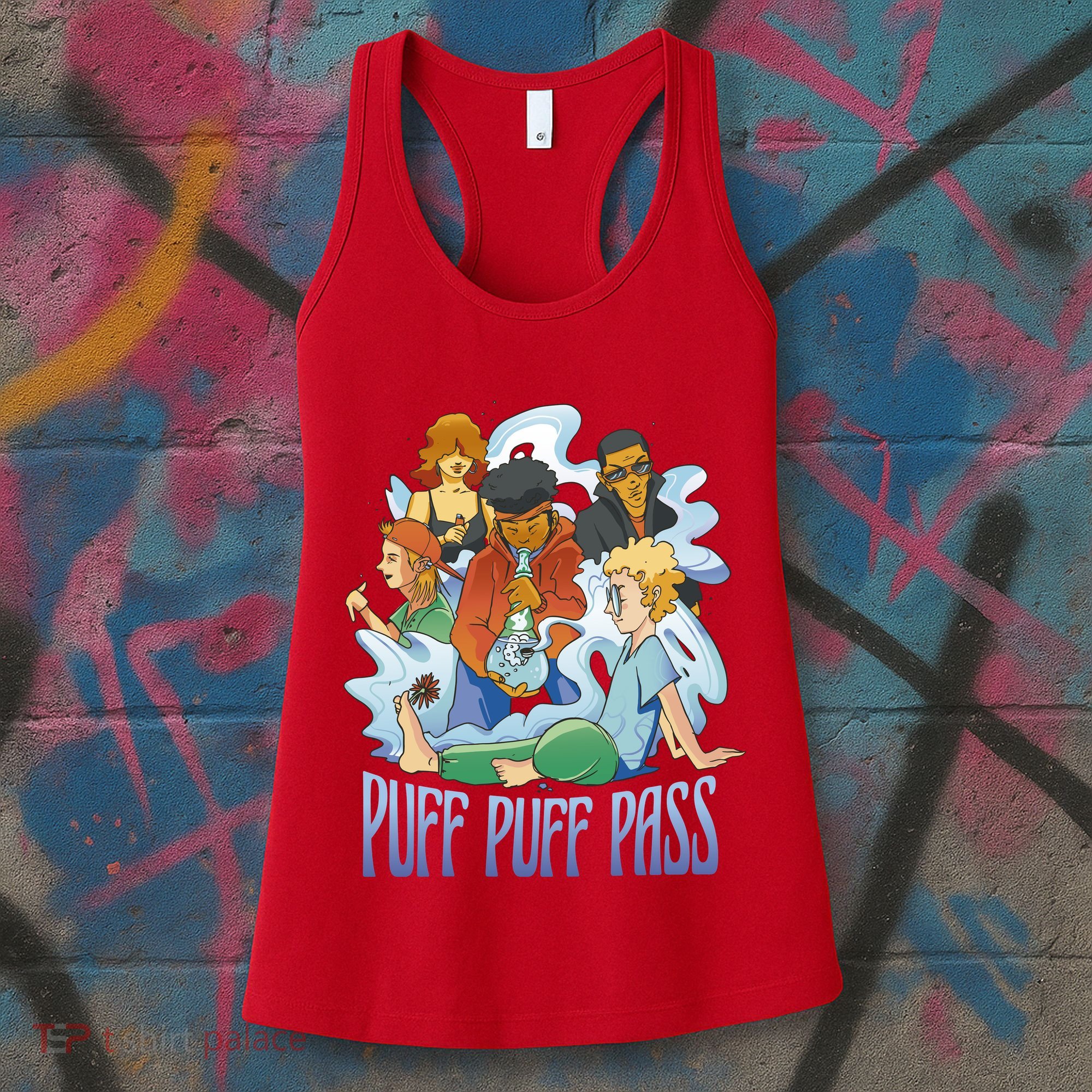 Puff Puff Pass Women's Tank Top