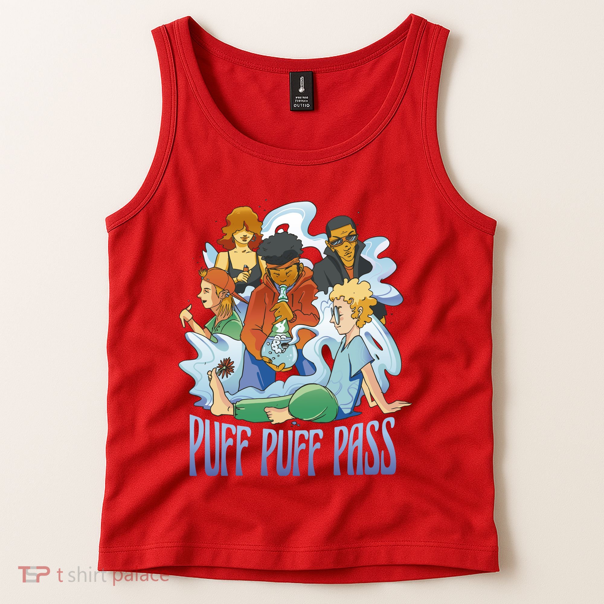 Puff Puff Pass Tank Top