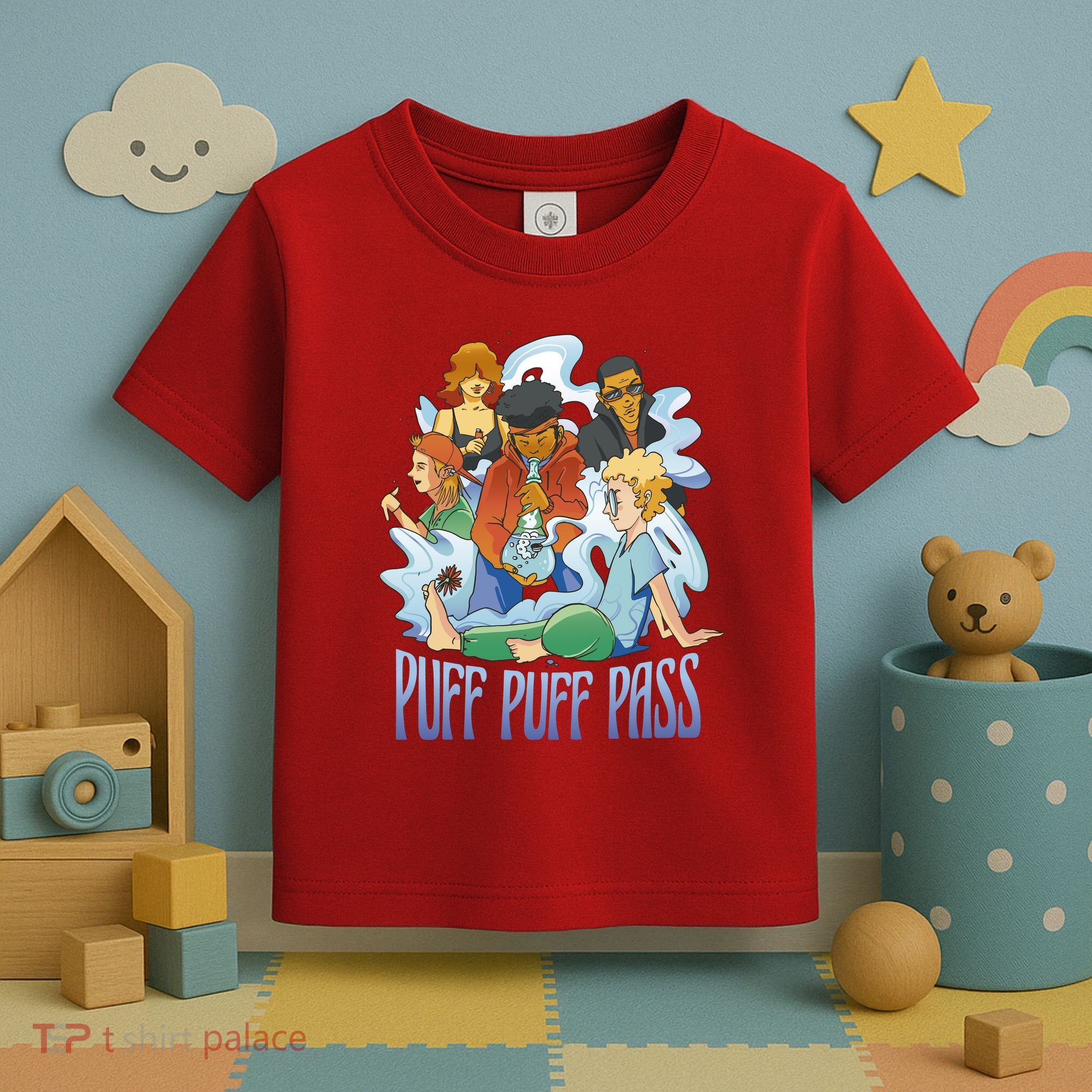 Puff Puff Pass Toddler T-Shirt
