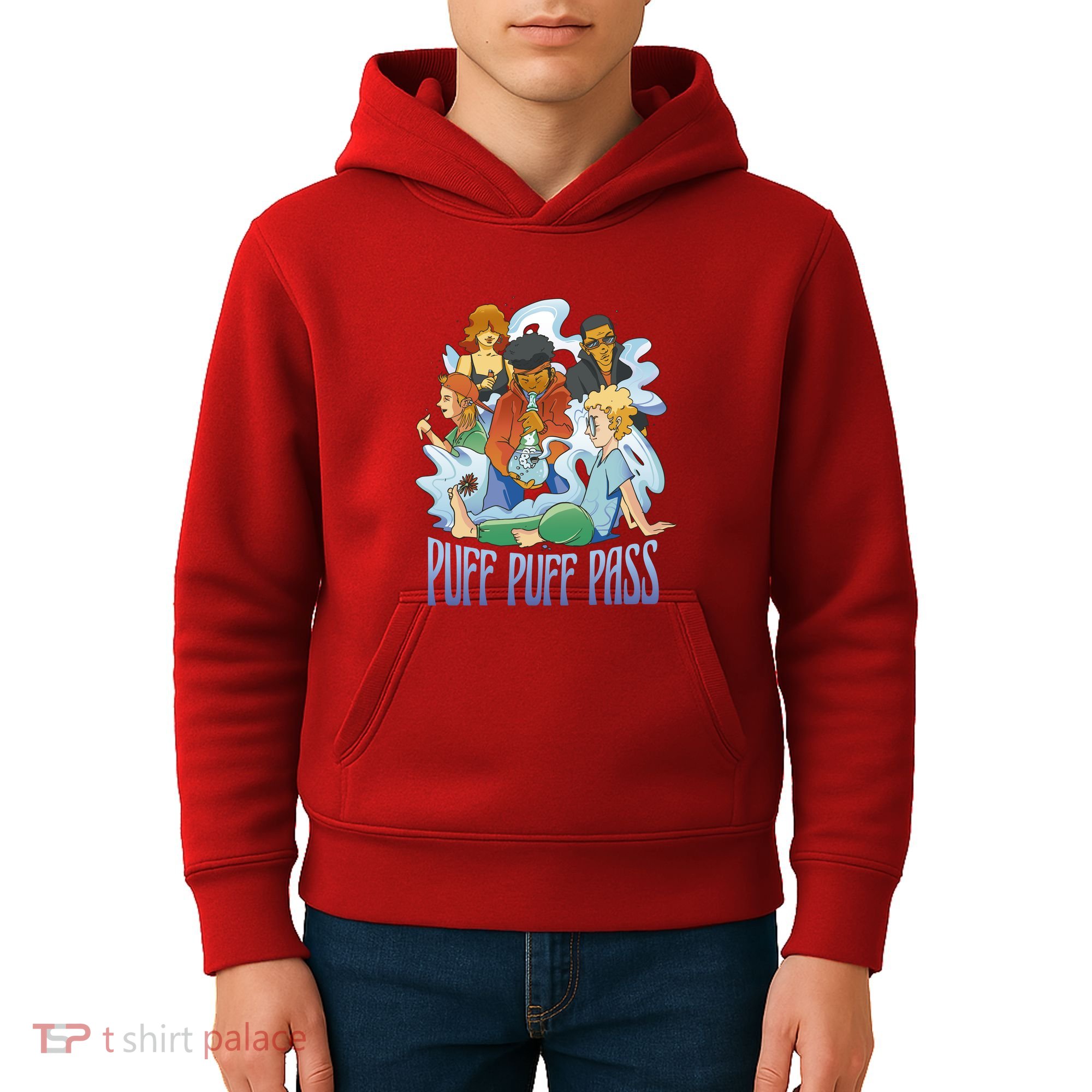 Puff Puff Pass Kids Hoodie
