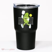 Pickle Playing Pickleball Funny Pickleball Paddleball Tumbler thumb 0