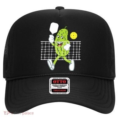 Pickle Playing Pickleball Funny Pickleball Paddleball Hat