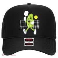 Pickle Playing Pickleball Funny Pickleball Paddleball Hat thumb 0
