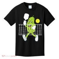 Pickle Playing Pickleball Funny Pickleball Paddleball Kids T-Shirt thumb 0