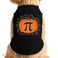 Pumpkin Pi Pie Math Teacher Funny Halloween Thanksgiving Doggie Tank thumb 0