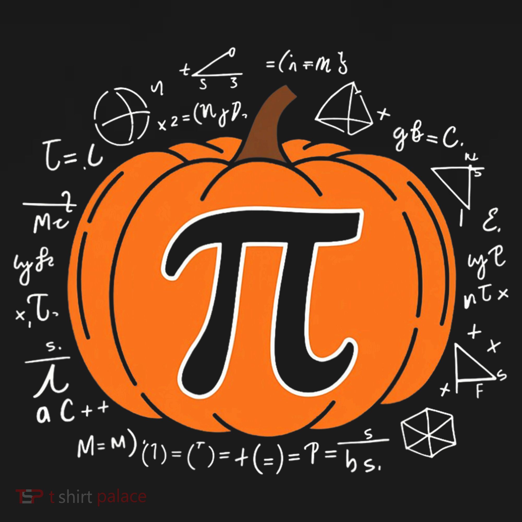 Pumpkin Pi Pie Math Teacher Funny Halloween Thanksgiving Button