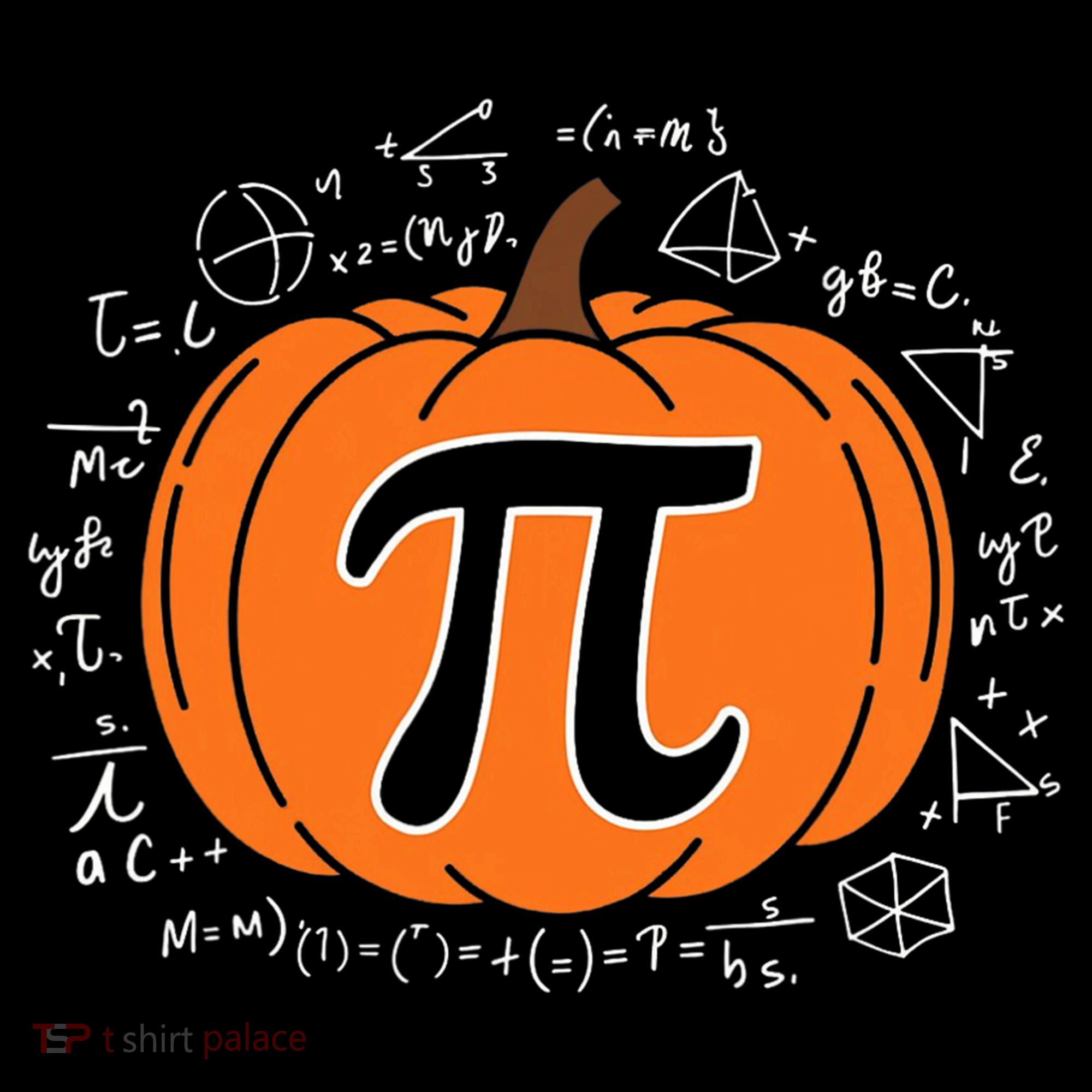 Pumpkin Pi Pie Math Teacher Funny Halloween Thanksgiving Mousepad