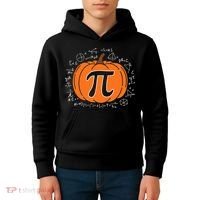 Pumpkin Pi Pie Math Teacher Funny Halloween Thanksgiving Kids Hoodie thumb 4