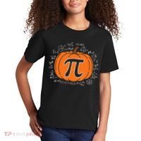 Pumpkin Pi Pie Math Teacher Funny Halloween Thanksgiving Kids T-Shirt thumb 2