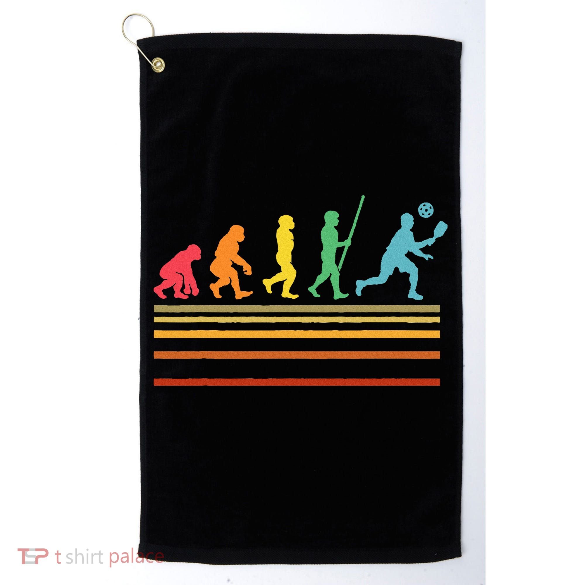 Pickleball Player Pickle Ball Golf Towel