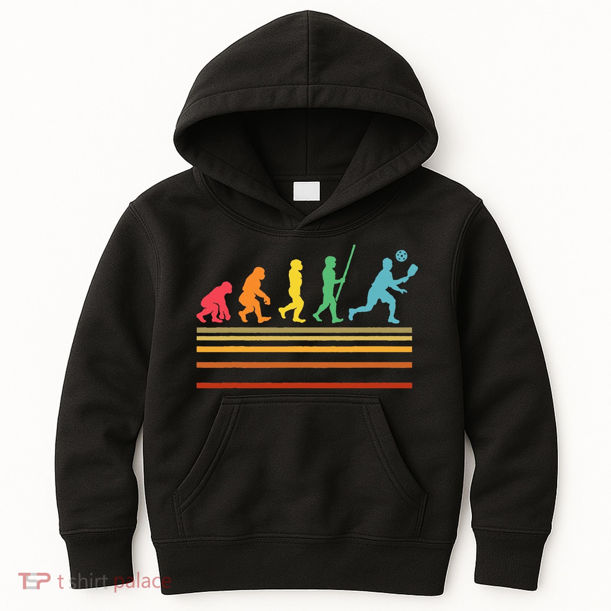 Pickleball Player Pickle Ball Kids Hoodie
