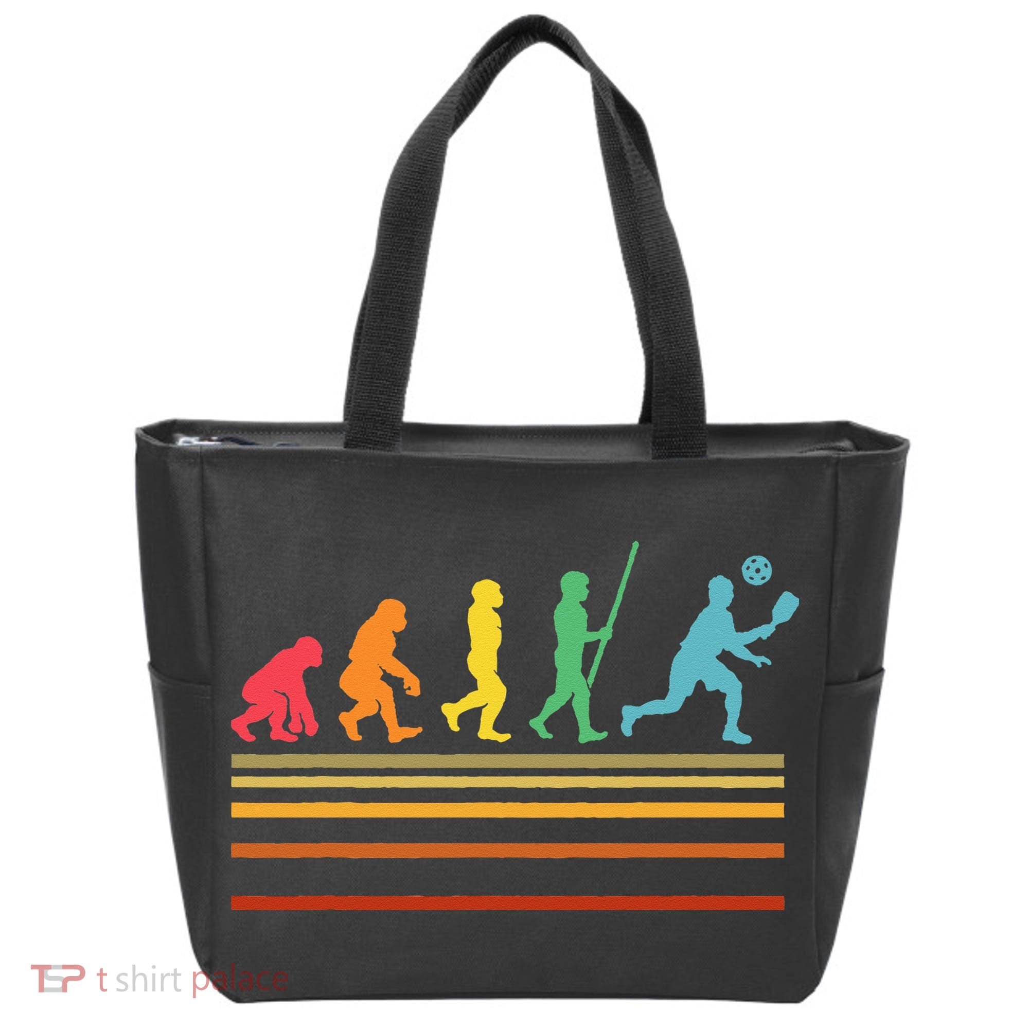Pickleball Player Pickle Ball Tote Bag