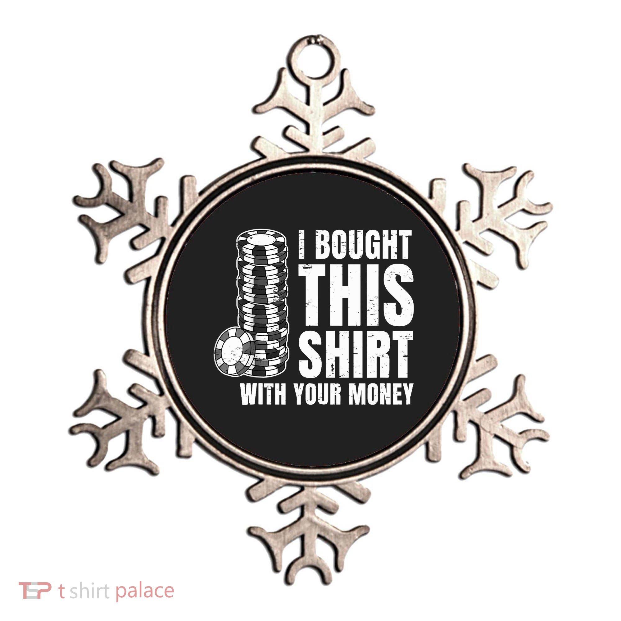 Poker Player Poker Cards Game Money Ornament